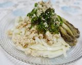 肉味噌焼き茄子うどん♪作り方10写真