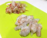 本格*海老のトマトクリームリゾット作り方1写真