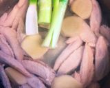 手羽先の先っぽで絶品だし雑炊☺作り方1写真