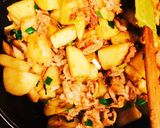 新じゃがと豚肉の照り焼き作り方7写真