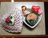 母の日にカーネーションデコ寿司作り方4写真