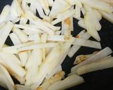 じゃがいもと水菜のサラダ作り方1写真