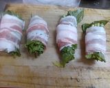 ほうれん草の豚肉巻作り方2写真