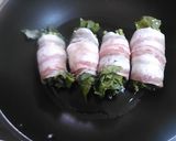 ほうれん草の豚肉巻作り方3写真