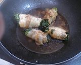 ほうれん草の豚肉巻作り方4写真