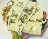 ちくわ×ブロの塩昆布ゆかりトースト作り方4写真