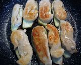 茄子と鶏ささみのチーズ焼き作り方6写真