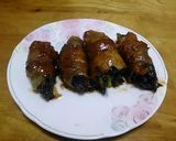 ほうれん草の豚肉巻作り方5写真