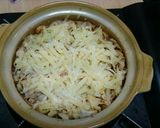 焼きチーズみそ煮込み風うどん作り方2写真