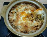 焼きチーズみそ煮込み風うどん作り方4写真