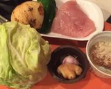 鶏ムネ肉と春キャベツのバター味噌炒め♪作り方1写真