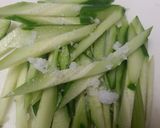 めかぶ納豆ｷｭｳﾘの仲良し和え♪作り方2写真