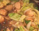 鶏ムネ肉と春キャベツのバター味噌炒め♪作り方11写真