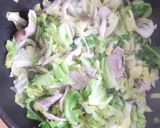 ポン酢塩焼きそば作り方3写真