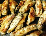フライパン一つで*大人の手羽中塩焼き*作り方6写真