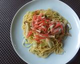 ポン酢塩焼きそば作り方6写真