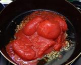 キャンプxなすとベーコンのトマトパスタ作り方4写真