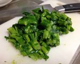 簡単☆田舎風菜っ葉ごはん作り方1写真