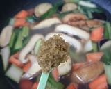 あまり野菜で中華風ランチスープ。作り方3写真