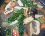 あまり野菜で中華風ランチスープ。作り方4写真