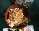 ごま香るお醤油おにぎり作り方1写真