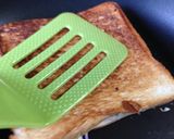 簡単☆刻みキャベツ刻みハムのホットサンド作り方5写真