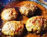 たっぷり食べたい煮込みチーズハンバーグ作り方9写真