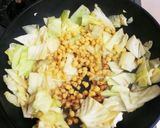 簡単☆揚げ玉キャベツ☆お弁当にも♪作り方5写真
