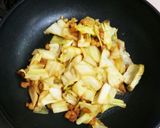 簡単☆揚げ玉キャベツ☆お弁当にも♪作り方6写真