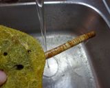 最速のレンジで叩き酢ゴボウ作り方3写真