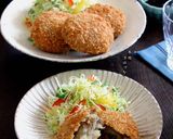 お肉の味がちゃんとする【牛肉コロッケ】作り方24写真