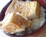 男前！厚揚げだけ丼♪作り方4写真