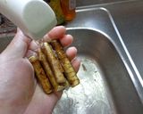 最速のレンジで叩き酢ゴボウ作り方5写真