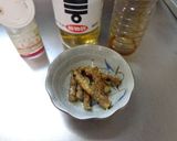 最速のレンジで叩き酢ゴボウ作り方13写真