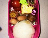 妖怪ウォッチ オロチ キャラ弁 簡単作り方3写真