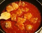 自宅で簡単！基本の味　鶏肉のトマト煮作り方3写真