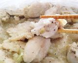 あっさり鶏胸肉のグリーンソース作り方3写真
