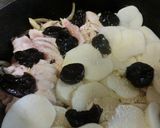 簡単鶏むね肉のプルーン煮♡春キャベツ添え作り方5写真