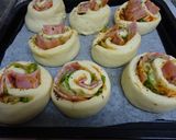 惣菜パンの王道★ピザ風ロールパン作り方20写真