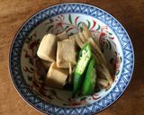 高野豆腐とゴボウの含め煮作り方5写真