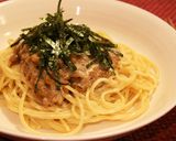 昆布茶マヨでコクうま！納豆パスタ作り方7写真