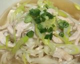 鶏ねぎうどん作り方8写真