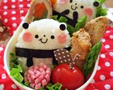 キャラ弁＊簡単♪ツインズパンダちゃん弁当作り方4写真