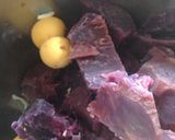 紫芋で！ポテトサラダ作り方5写真