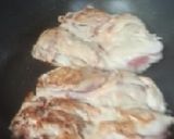 柔らかい鶏もも肉のみそ煮こみうどん作り方1写真