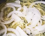 春香る新玉ねぎと竹の子の生パスタ作り方4写真