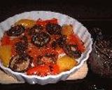 トマトのオーブン焼き(タプナードソース)作り方2写真