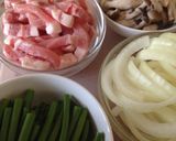 豚肉&ニンニクの芽のスタミナ炒め◎作り方1写真