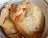 簡単！蒸大豆と春雨で油揚げの巾着煮♪作り方9写真