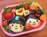 キャラ弁☆男の子&女の子♡遠足弁当作り方4写真